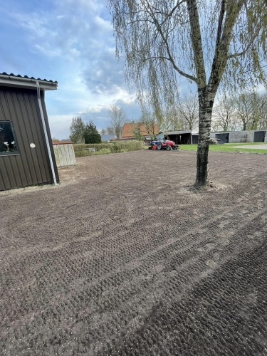 anlægning af græsplæne